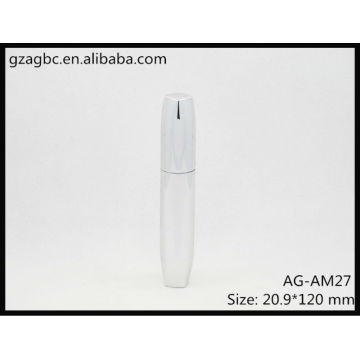 Modern&Empty Aluminum Special-shaped Mascara Tube AG-AM27, AGPM Cosmetic Packaging , Custom Colors/Logo